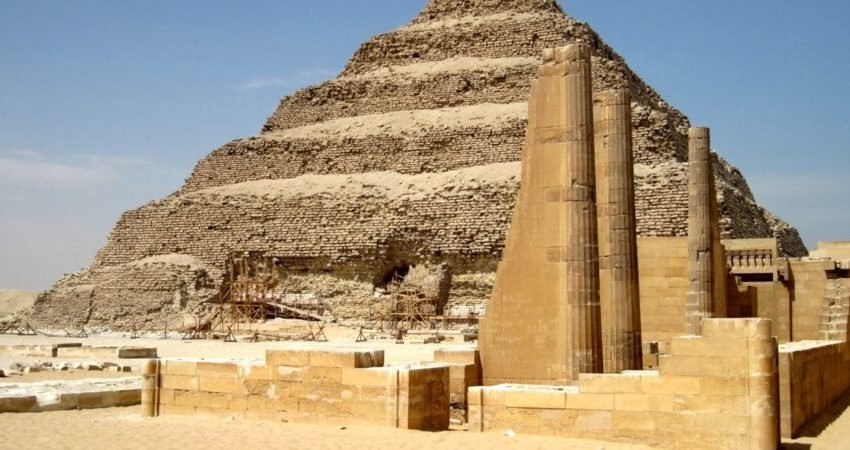 Sakkara pyramids